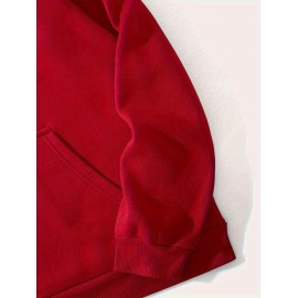 Men's Winter Warm Hooded Sweatshirt with 