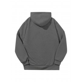 Men's Winter Warm Hooded Sweatshirt with 