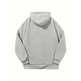 Men's Winter Warm Hooded Sweatshirt with 