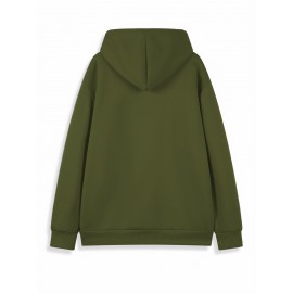 Men's Black Christmas Hooded Sweatshirt with Clark 