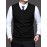 Men'S Solid Color Sleeveless Vest - Classic V-Neck, Regular Fit, Spring/Fall Essential for Casual & Formal Outfits, Versatile Layering Piece, Casual Attire, |classic Vest|sleeveless Design, Men Vest