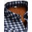 Men'S Heavyweight Plaid Long Sleeve Dress Shirt - Thick Winter Warm Button-Front Closure, Classic Pointed Collar, / Checkered Pattern, Formal & Everyday Office & Semi-Formal Wear, Durable & Comfortable for Cold Weather - Ideal for Middle-Aged & Elde