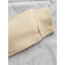 1pc Men'S Casual Crew Neck Sweatshirt, Thick Knit Polyester, Slight Stretch, Cozy Skin-Friendly Fabric, Print Snowman Design, Fall/Winter Warmth