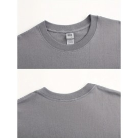 Men's American Flag T-Shirt 100% Cotton Regular Fit Casual Short Sleeve Patriotic Stars & Stripes Design for Summer Daily & Outdoor Wear, American Flag Shirt, Soft Fabric Tee, Outdoor Apparel, Classic Style, Durable Construction, Mens Tshirt, Summer Wardrobe