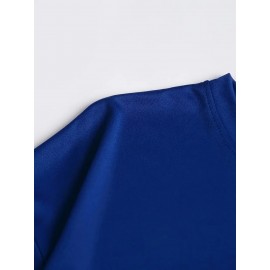 Men's Black 100% Cotton Short Sleeve T-Shirt - Loose Fit Summer Casual Crew Neck Tee with Breathable Fabric, Classic Round Neck & Relaxed Style for Casual Attire, Machine Washable Top