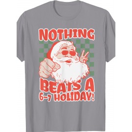 67 Ugly Christmas Funny Meme T Shirt | Crew Neck, Medium Stretch Fabric, Suitable for All Seasons, Versatile for Casual and Festive Occasions
