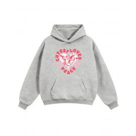 Men's Winter Warm Hooded Sweatshirt with 