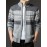 Men'S Winter Warm Jacquard Cardigan Sweater - Full-Zip Stand Collar Long Sleeve Coat with Full-Zip Front Closure, / Contrast, Casual to Formal Outerwear, Regular Fit for Fall & Winter, Versatile Everyday & Formal Wear, Durable Knit Construction