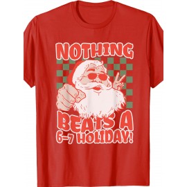 67 Ugly Christmas Funny Meme T Shirt | Crew Neck, Medium Stretch Fabric, Suitable for All Seasons, Versatile for Casual and Festive Occasions